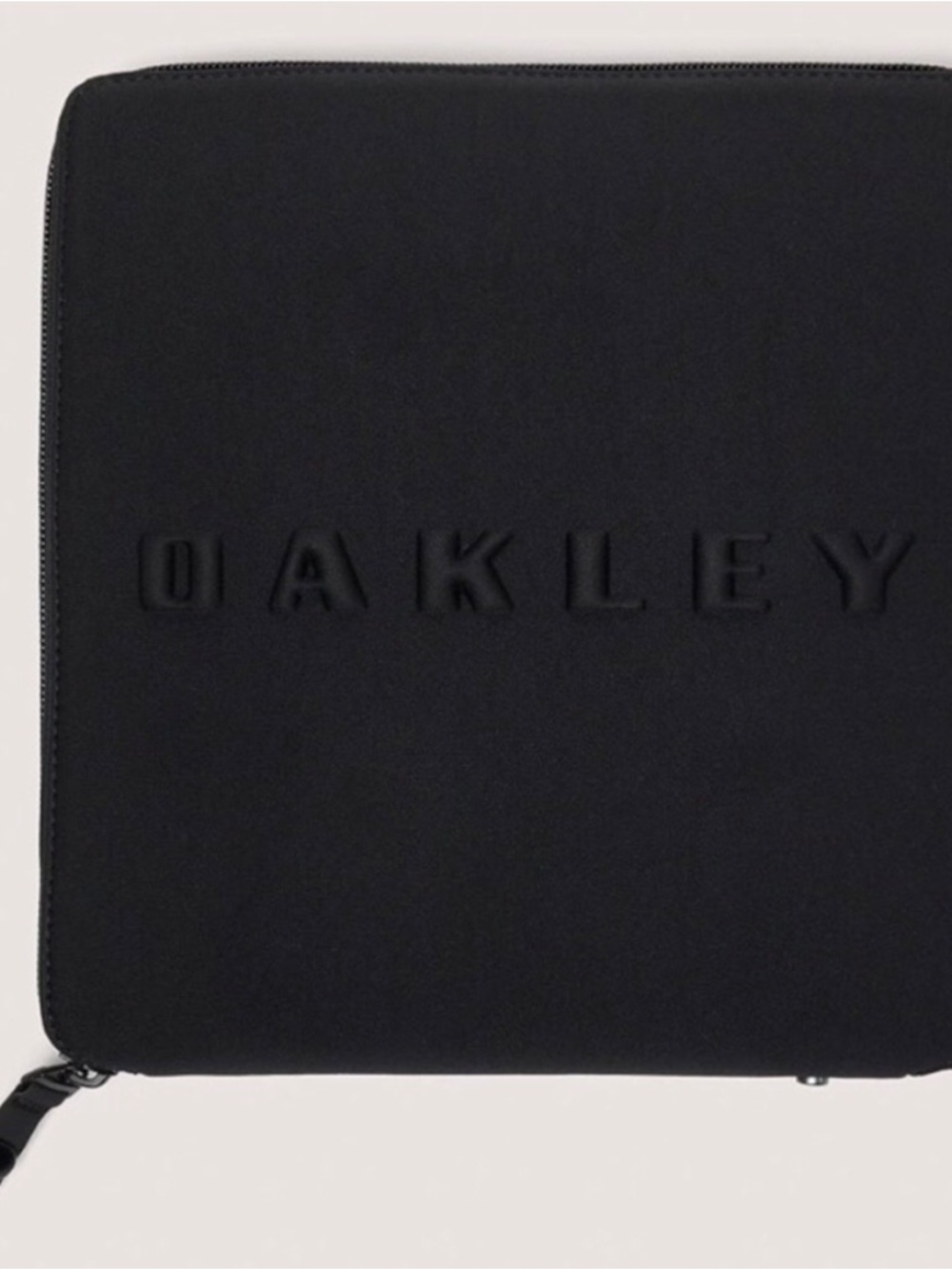 Oakley Black Nylon Packable duffle bag